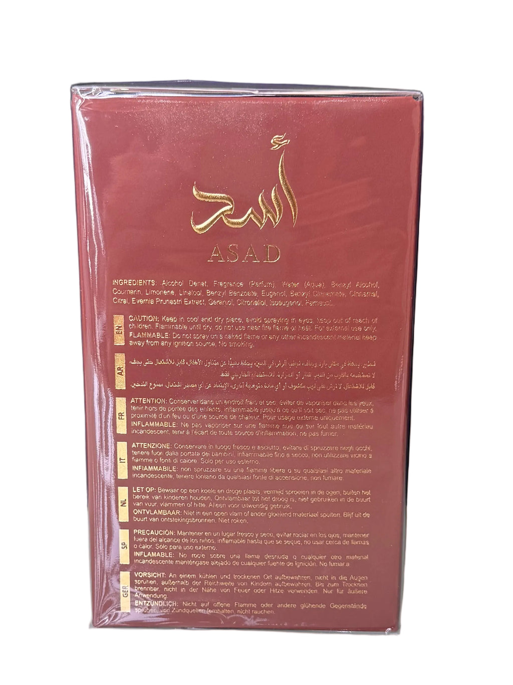 Asad Bourbon EDP 100ml
